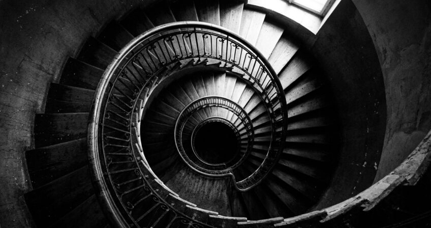 Copywriting mit KI – Wendeltreppe als kreative Metapher